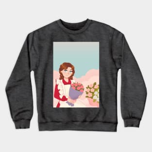 Florist heaven girl Crewneck Sweatshirt